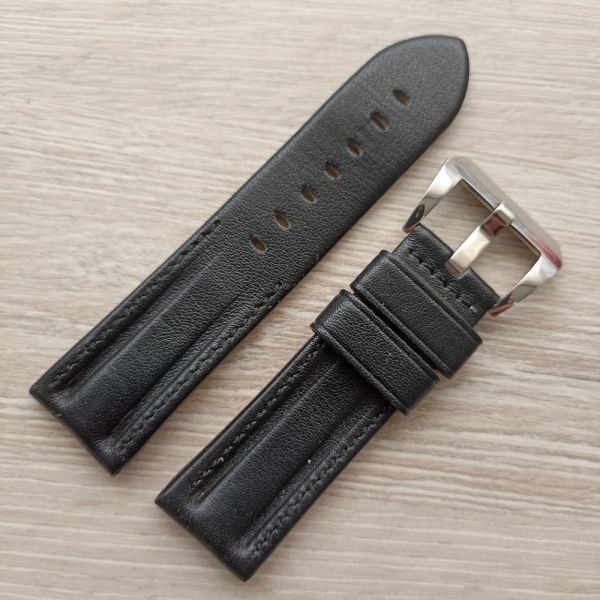 Ремінець для годинника 24 мм PANERAI чорний