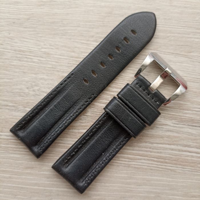 Ремінець для годинника 24 мм PANERAI чорний