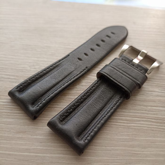 Ремінець для годинника 24 мм PANERAI чорний