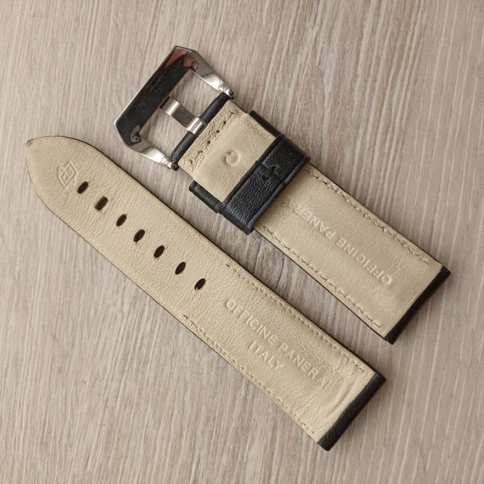 Ремінець для годинника 24 мм PANERAI чорний
