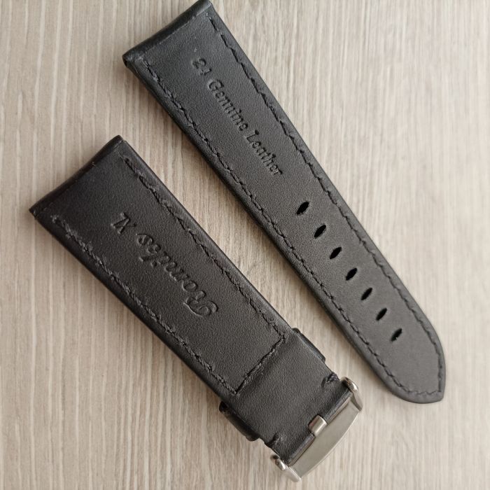 Ремінець для годинника 24 мм шкіра натуральна