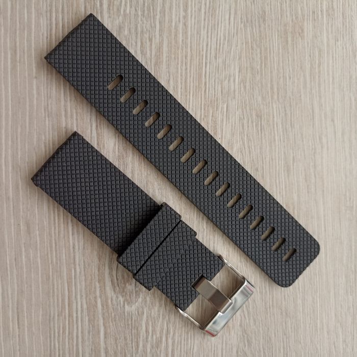 Ремінець каучуковий для годинника 24мм