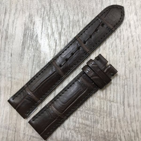 Крокоділ, ремішок для годинника 20мм