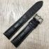 Ремішок для годинника 20мм чорний