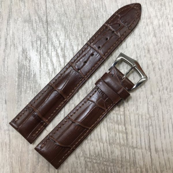 Ремешок для часов 20 коричневий