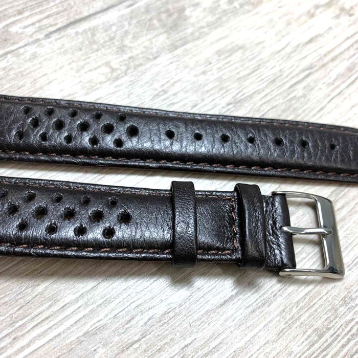 Шкіряний М'ЯКИЙ  ремінець для годинника 20мм