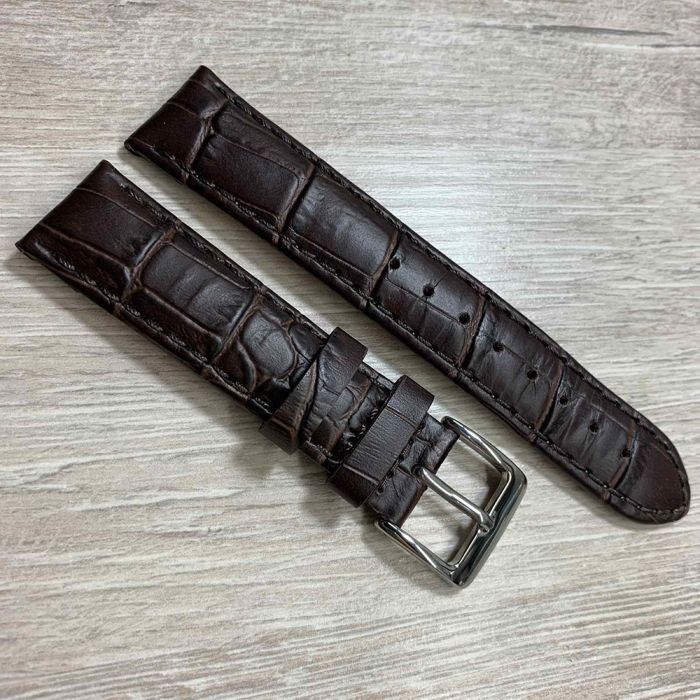 Шкіряний ремінець 20 мм, до годинника guardo