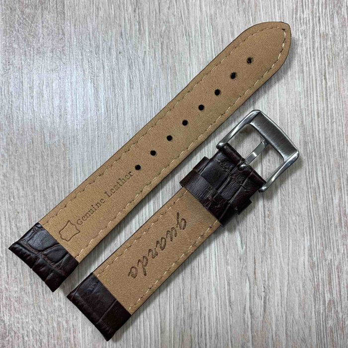 Шкіряний ремінець 20 мм, до годинника guardo