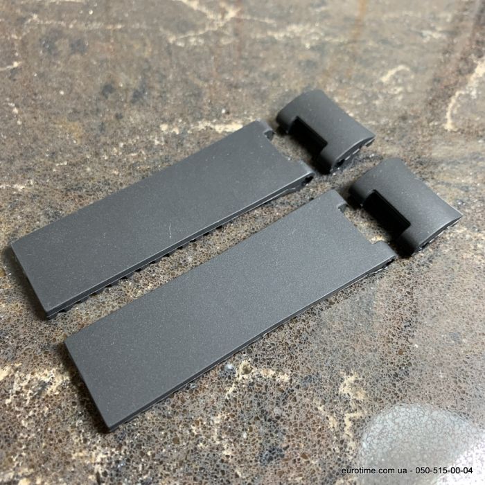 Ремешок marine ulisse nardin ЧОРНИЙ НА 4 деталі