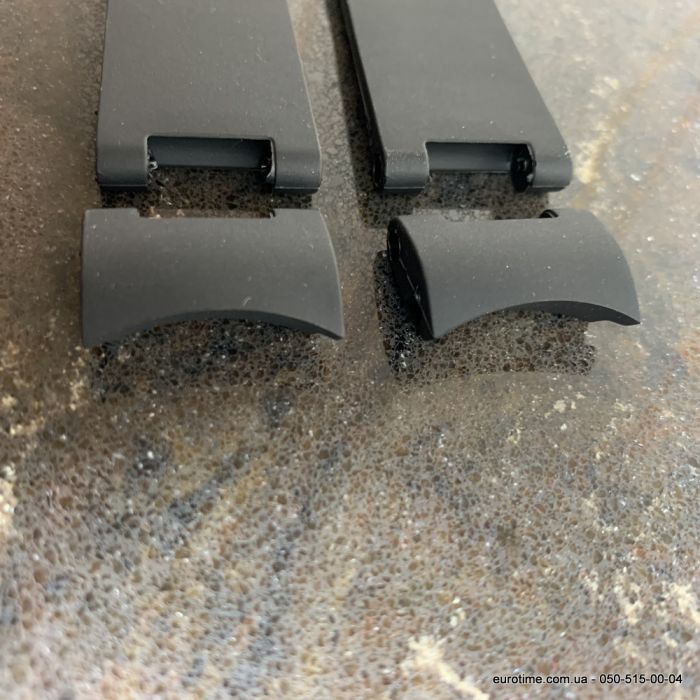 Ремешок marine ulisse nardin ЧОРНИЙ НА 4 деталі