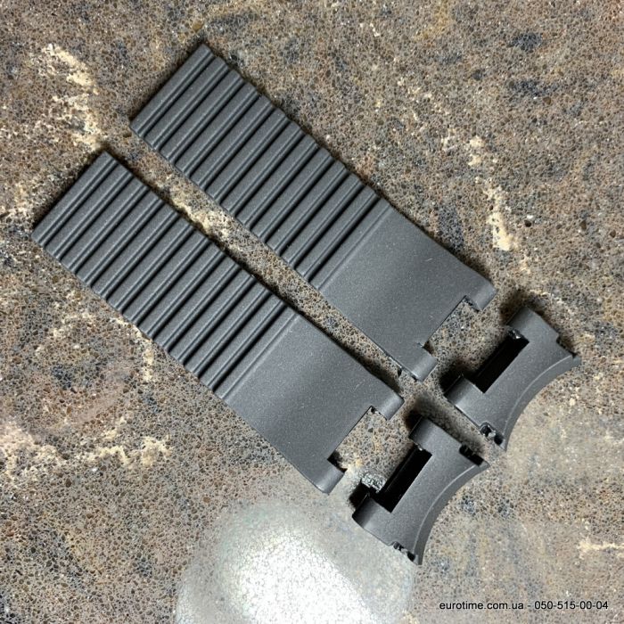 Ремешок marine ulisse nardin ЧОРНИЙ НА 4 деталі