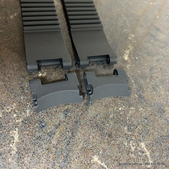 Ремешок marine ulisse nardin ЧОРНИЙ НА 4 деталі