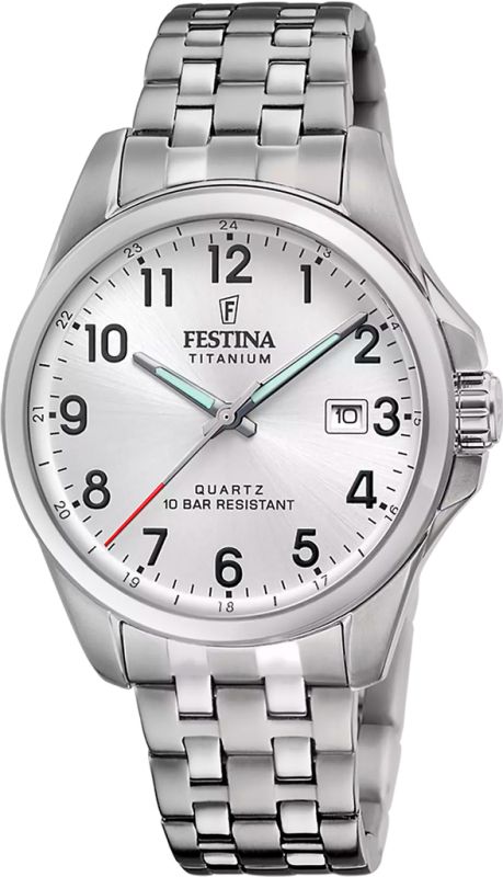 Чоловічий годинник Festina Titanium F20696/1: Технологічна досконалість у титановому корпусі