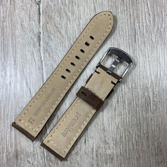 Нубук шкіра, ремінець 22мм