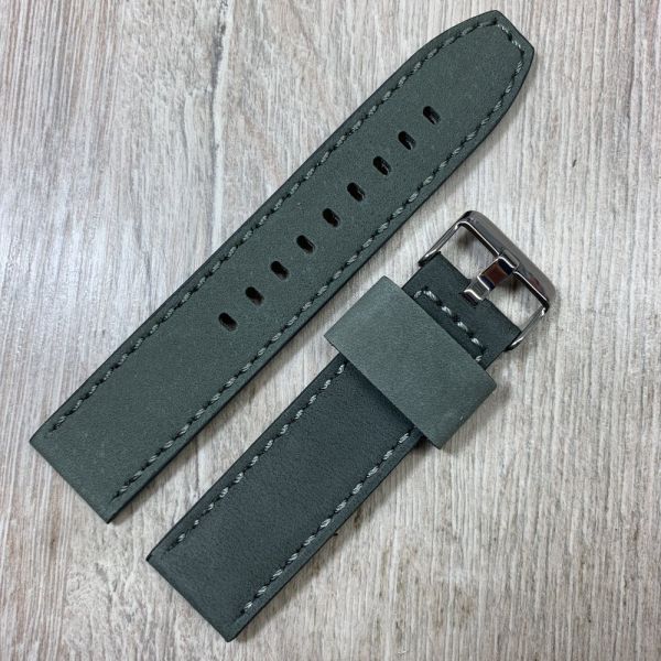 Нубук, ремінець 22мм