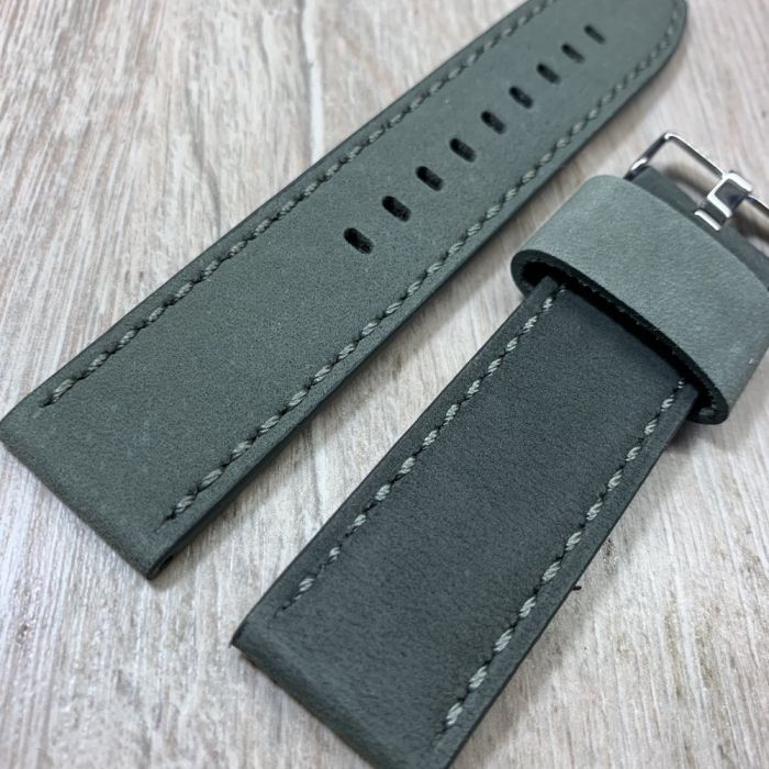 Нубук, ремінець 22мм