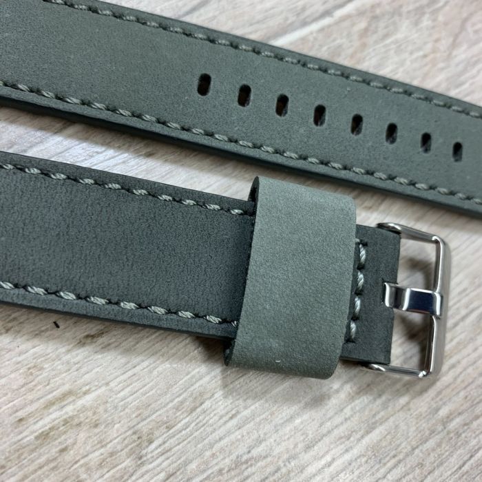 Нубук, ремінець 22мм