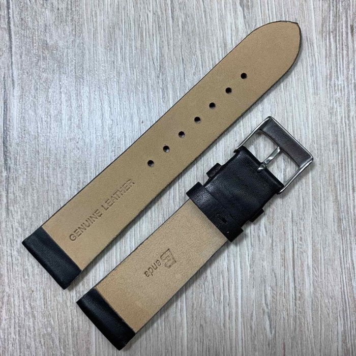 Гладкий шкиряний ремінець 20мм