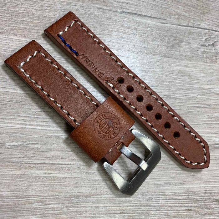 Шкиряний ремінець, ручна робота, 22мм