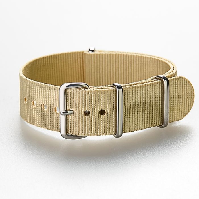 Ремешок для Годинник біжевий нато 24мм