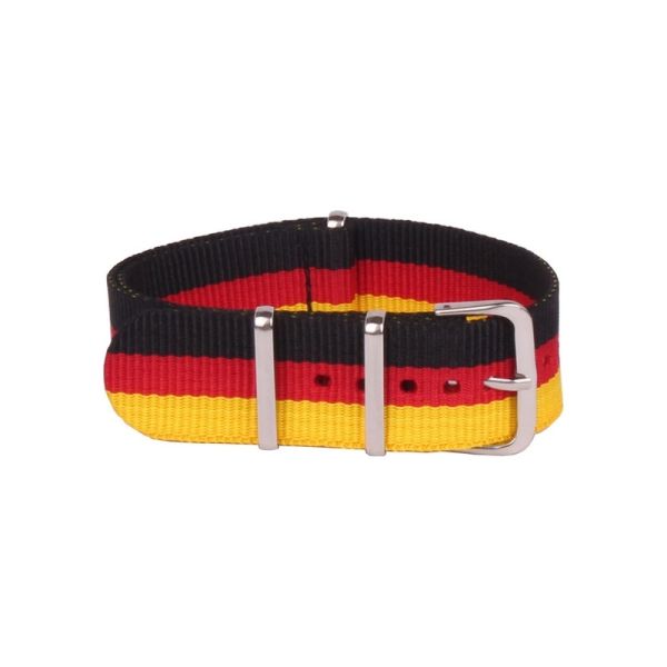 Ремінець нато, 20мм, німецький флаг